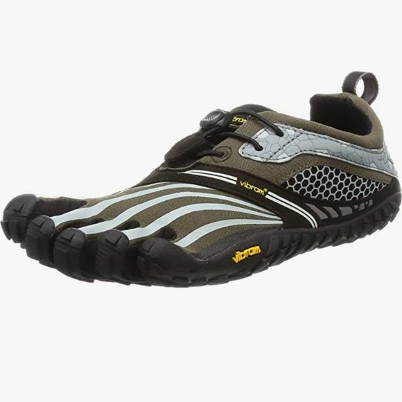 Vibram Shoes | Vibram Fivefingers Spyridon LS Barefoot Running Shoe New 41 9.5 | Color: Black/Blue | Size: 9.5 | Chsrecat54's Closet